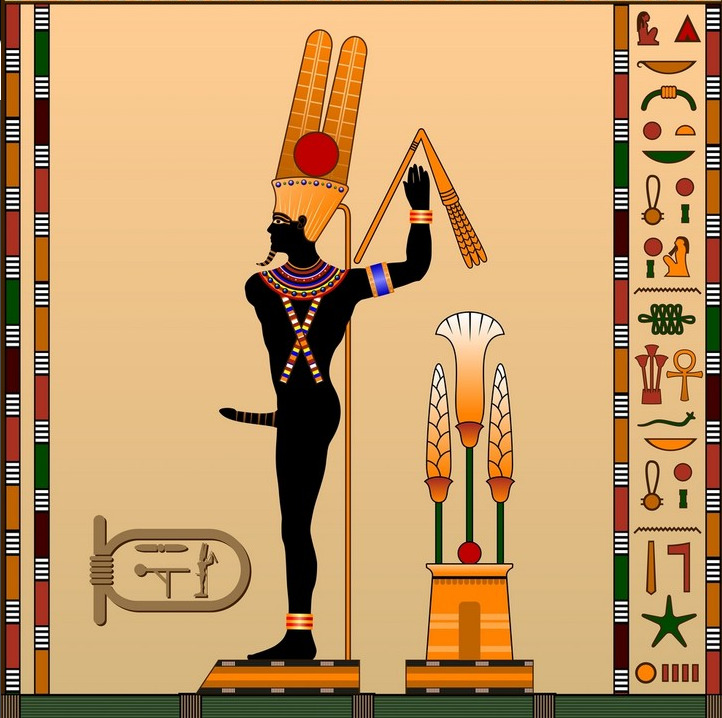 Боги древнего Египта  - Мин
