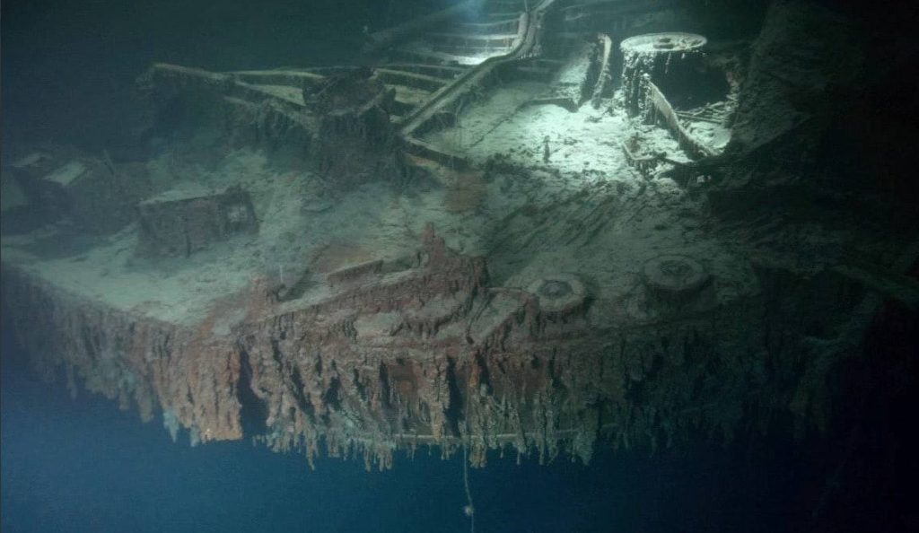 Фото затонувшего "Титаника"