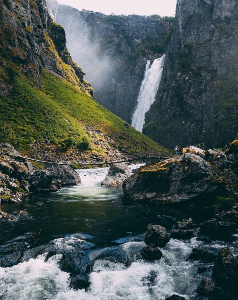 Норвегия - водопад Вёрингсфоссен