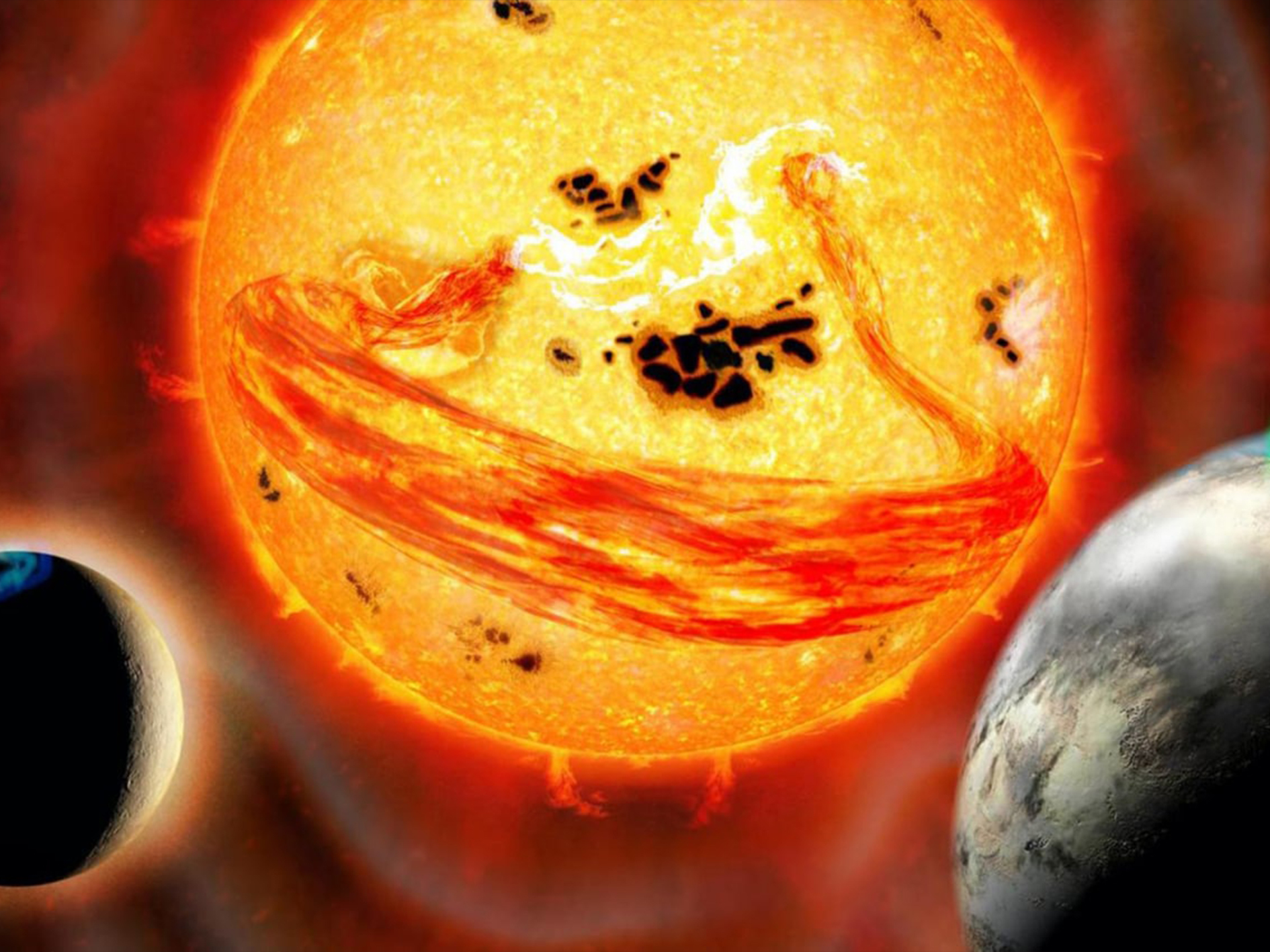 Солнце сделает Землю непригодной для жизни в течение 1 млрд лет