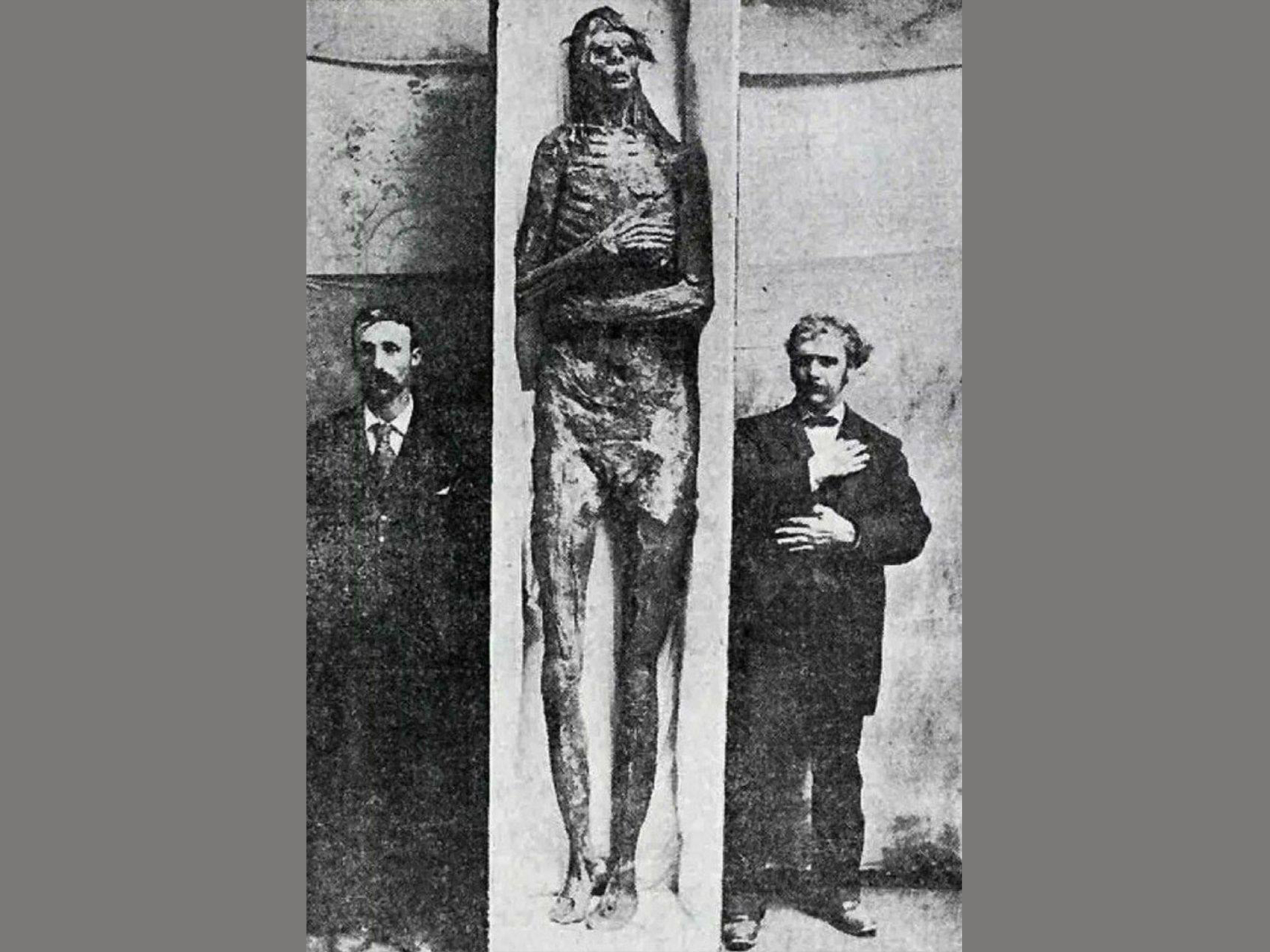 Тайна древней мумии индейца - великана