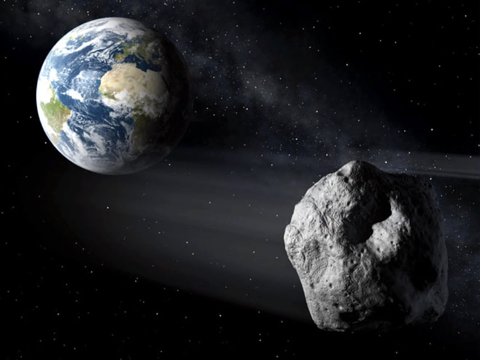 К Земле летит астероид Апофис, который столкнется с нашей планетой через 49 лет и уничтожит все живое