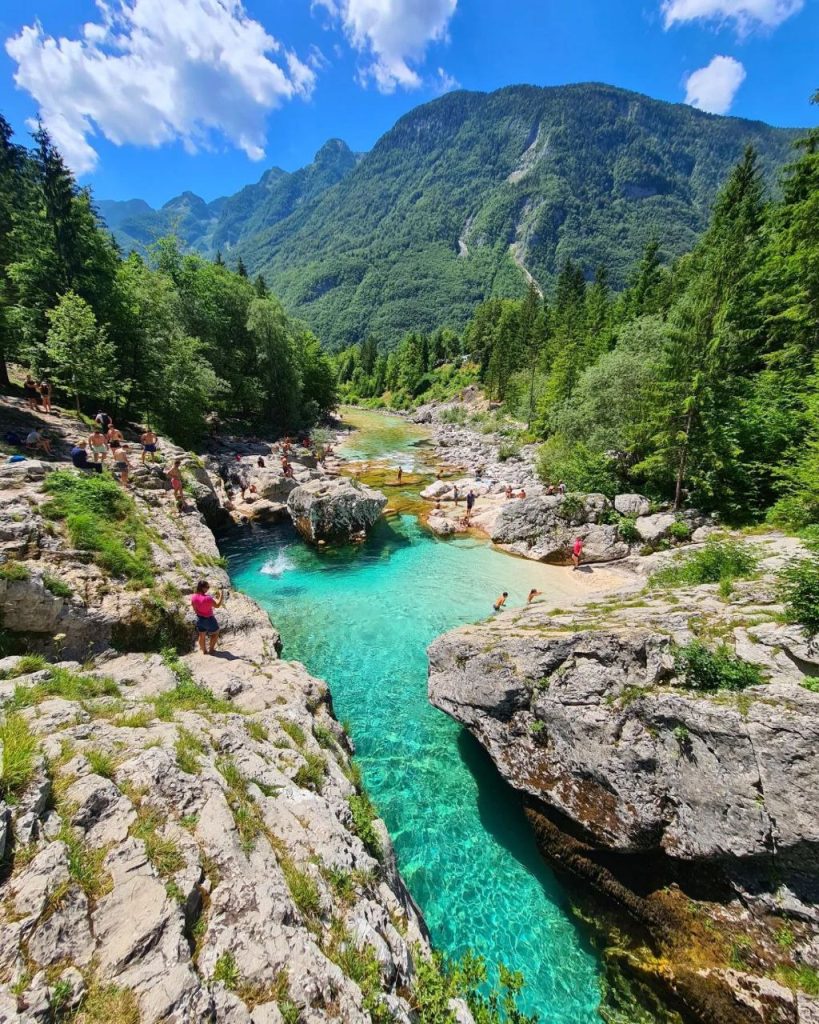 Словения - река Соча