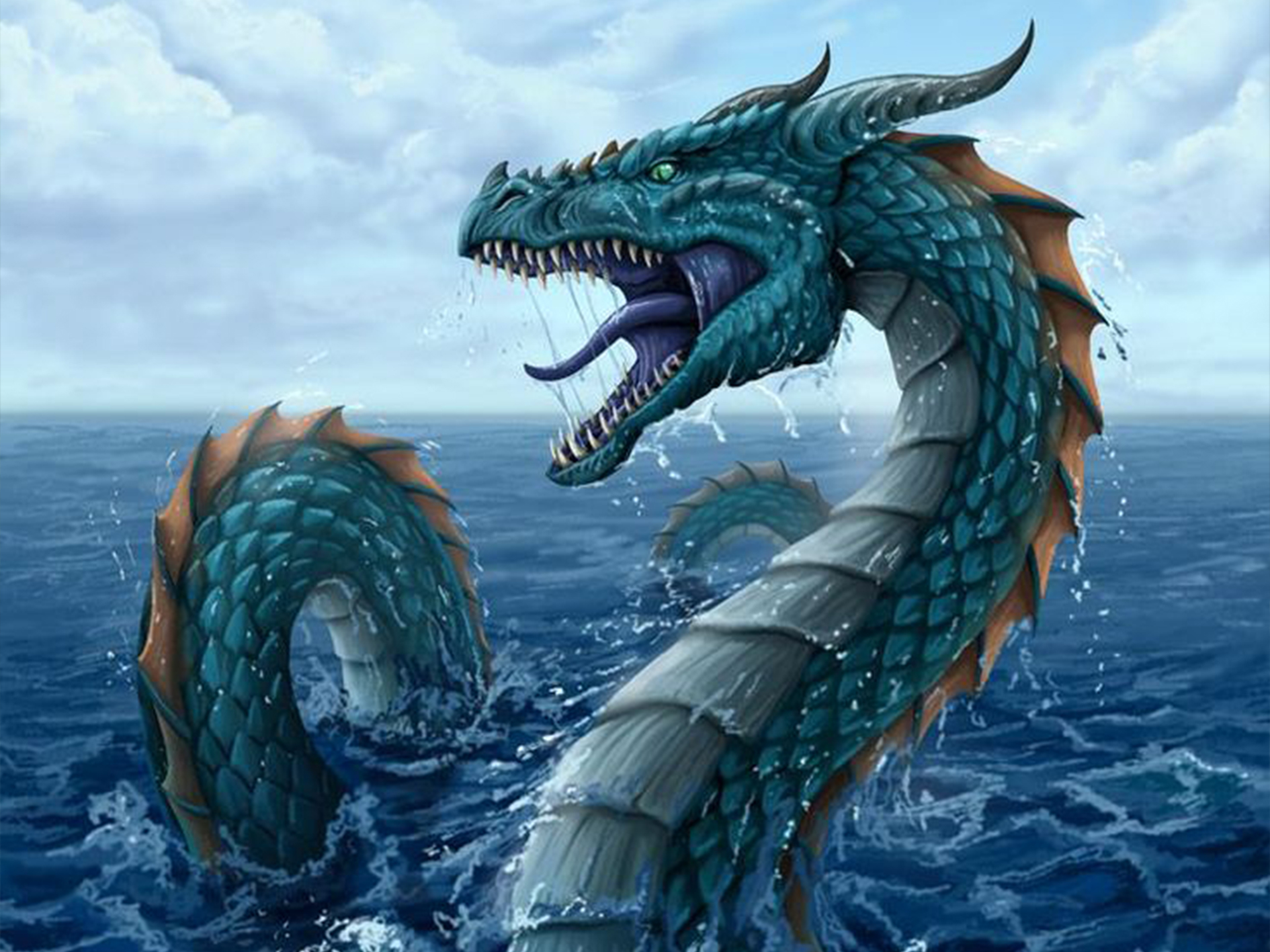Морской змей дом драконов