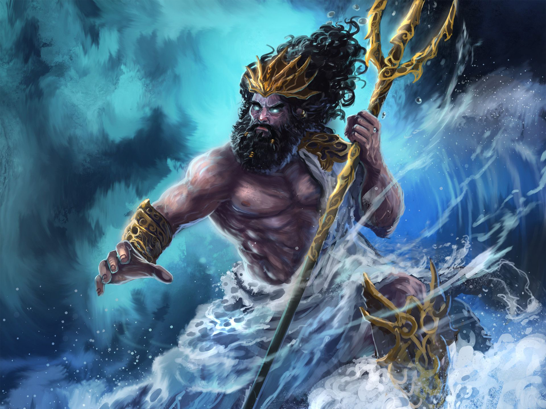 Нептун Бог Посейдон