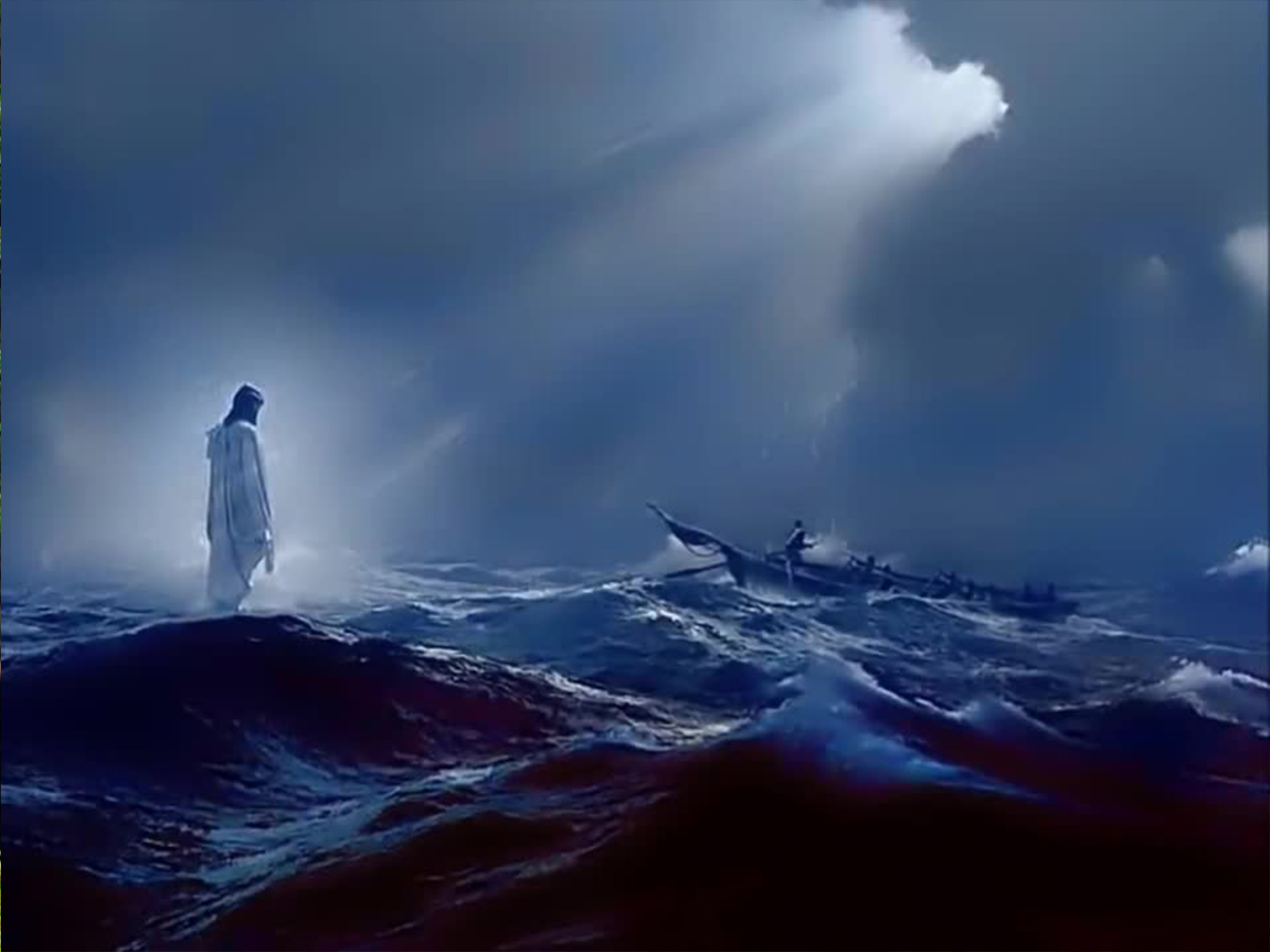 Бог и море