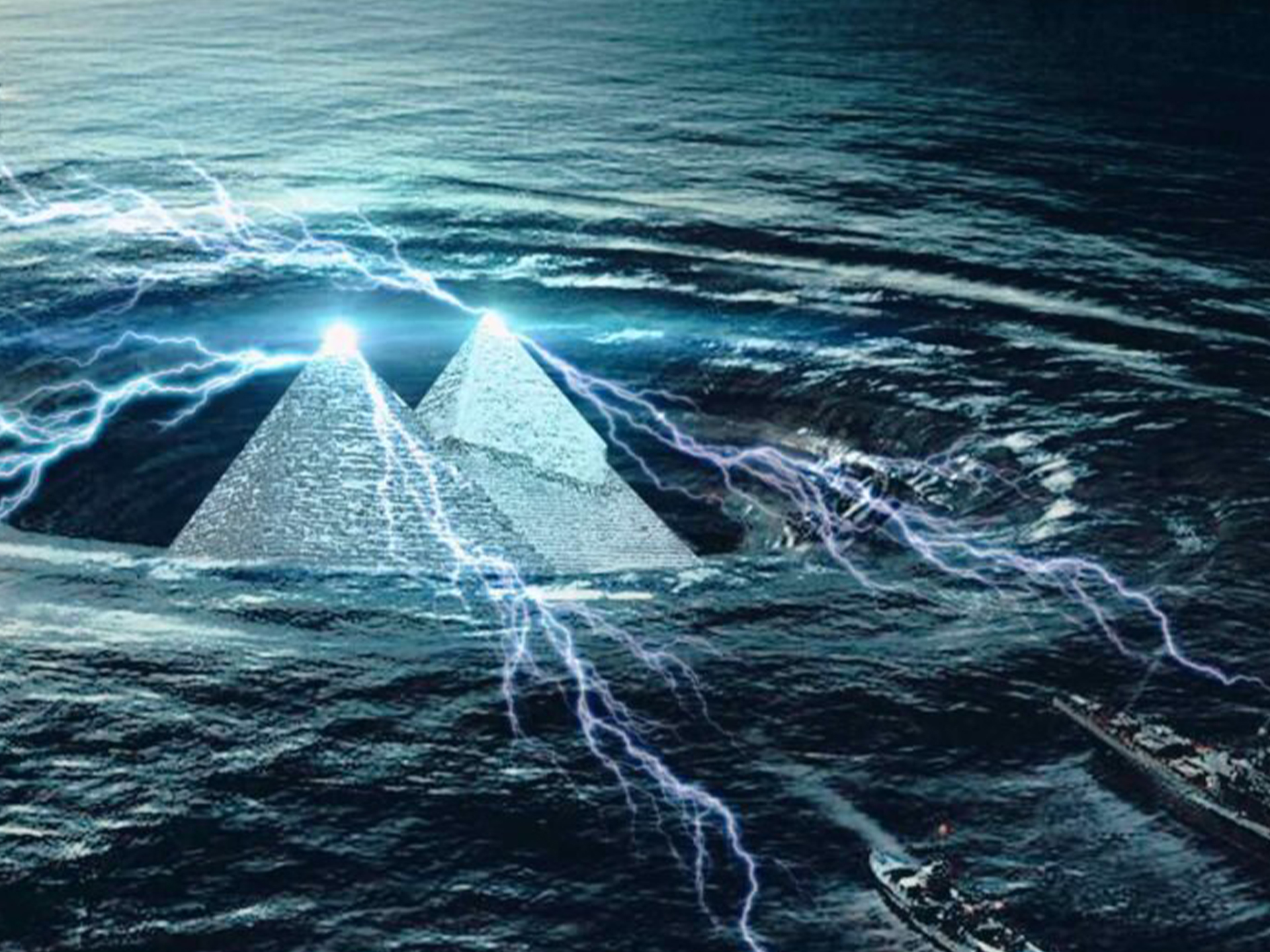 Картинки бермудского треугольника. Бермудский треугольник Атлантида пирамида. Bermud Uchburchagi. Тихий океан Бермудский треугольник. Инфразвуковые волны Бермудский треугольник.