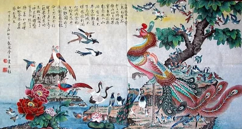 Мифы древнего Китая –  Ди–цзюнь и птица фэнхуан
