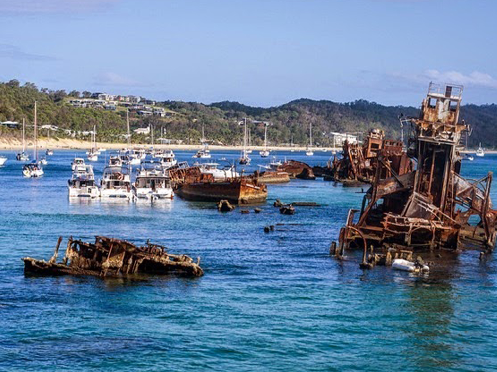 Моретон — остров затонувших кораблей в Австралии