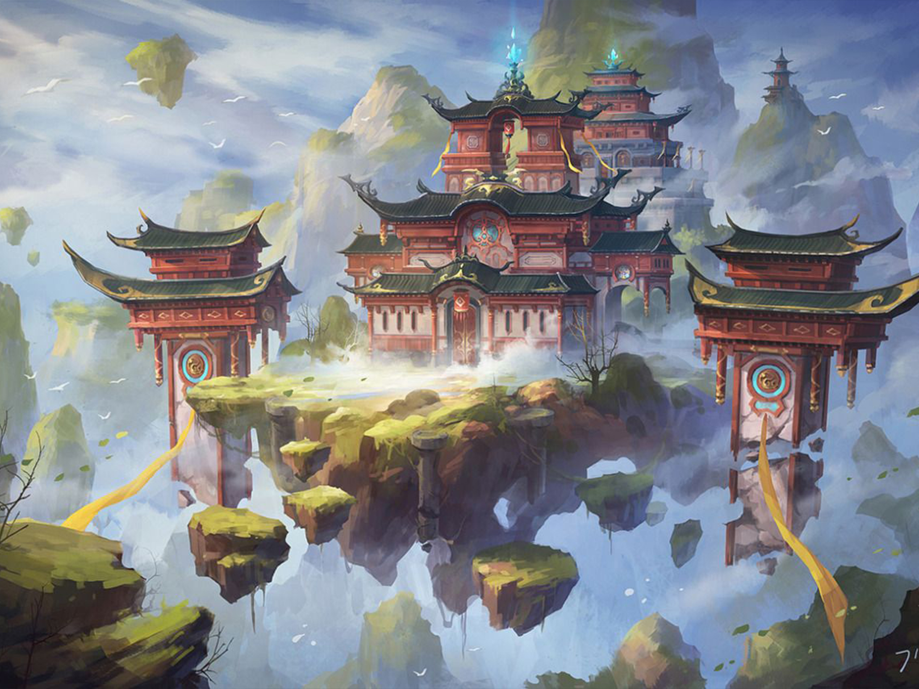 Мифы древнего  Китая - Поднебесный дворец