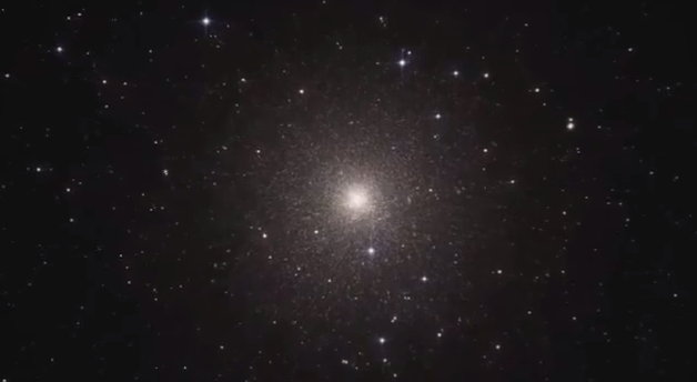 Kapликовая галактика Bedin1 в созвездии Павлин