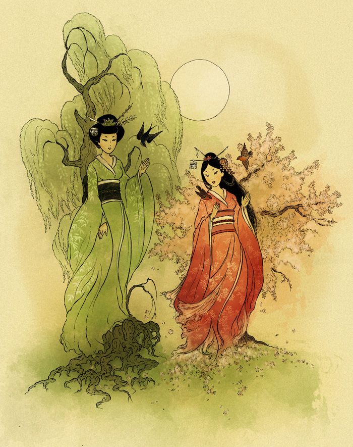 Дочери государя Яо – Древняя Китайская мифология