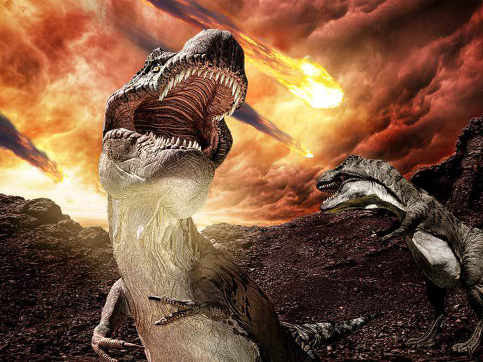 Динозавры могли исчезнуть до астероида