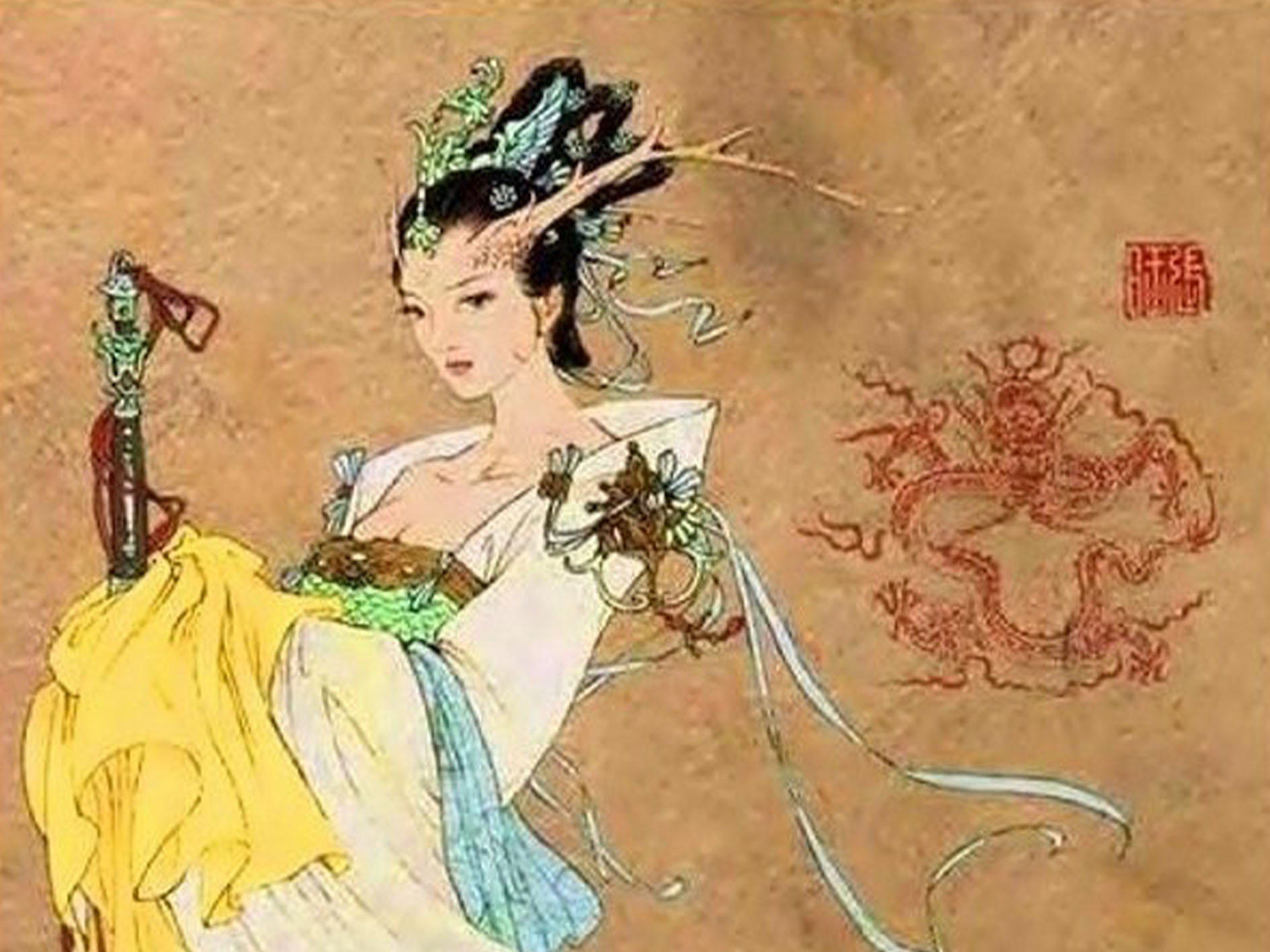 Цань–шэнь — богиня шелководства - Древняя Китайская мифология