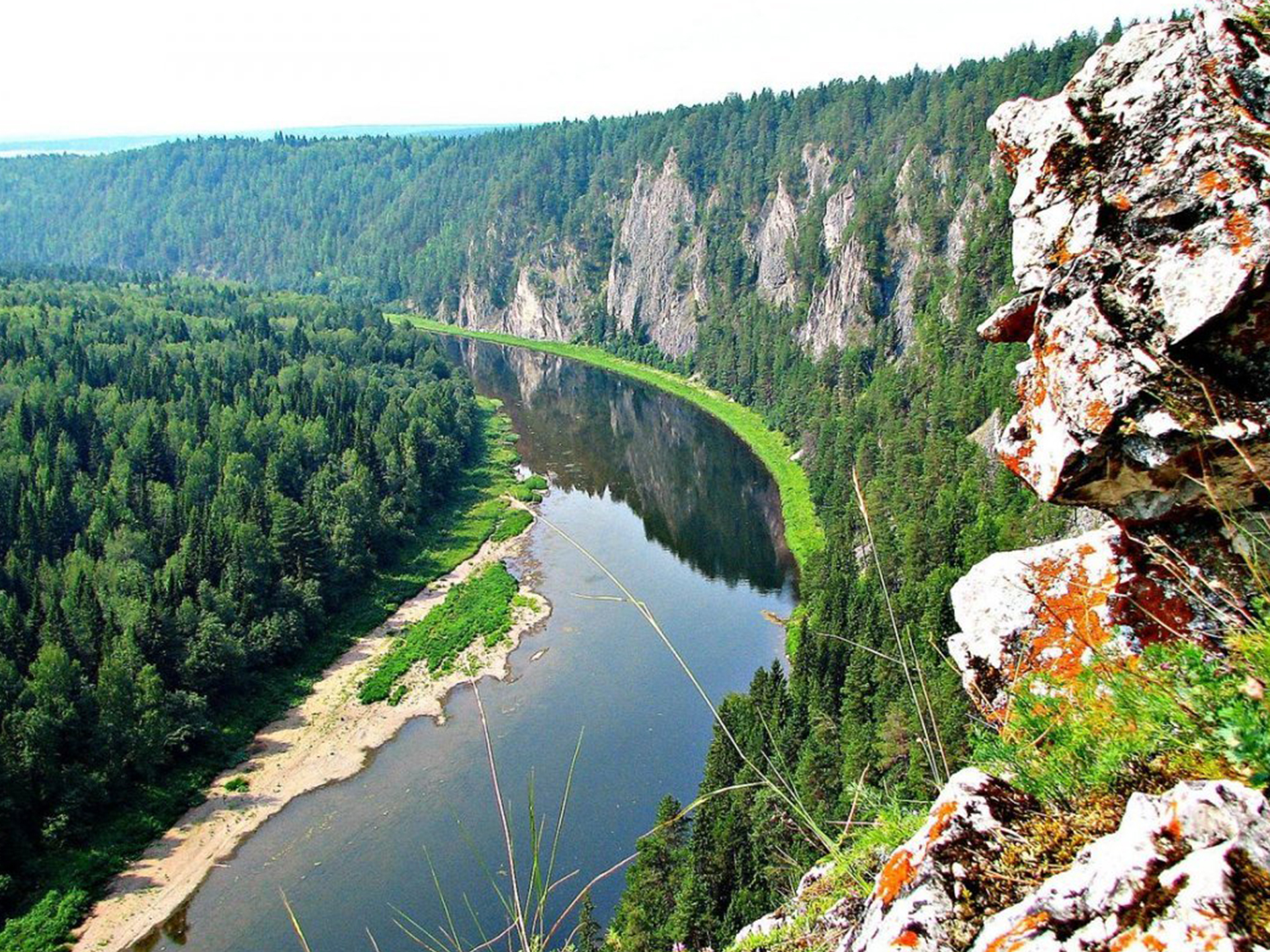 Река Чусовая камень Максимовский