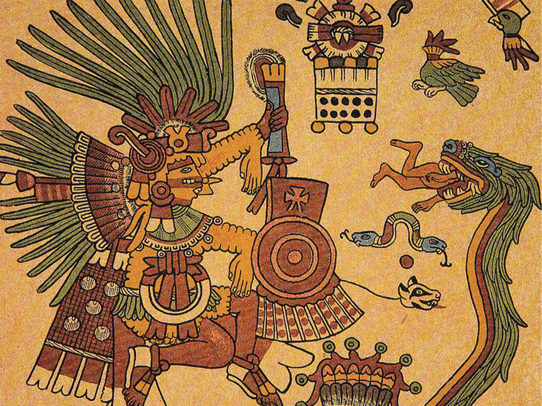 Мифы Ацтеков - Предание о Теотиуакане