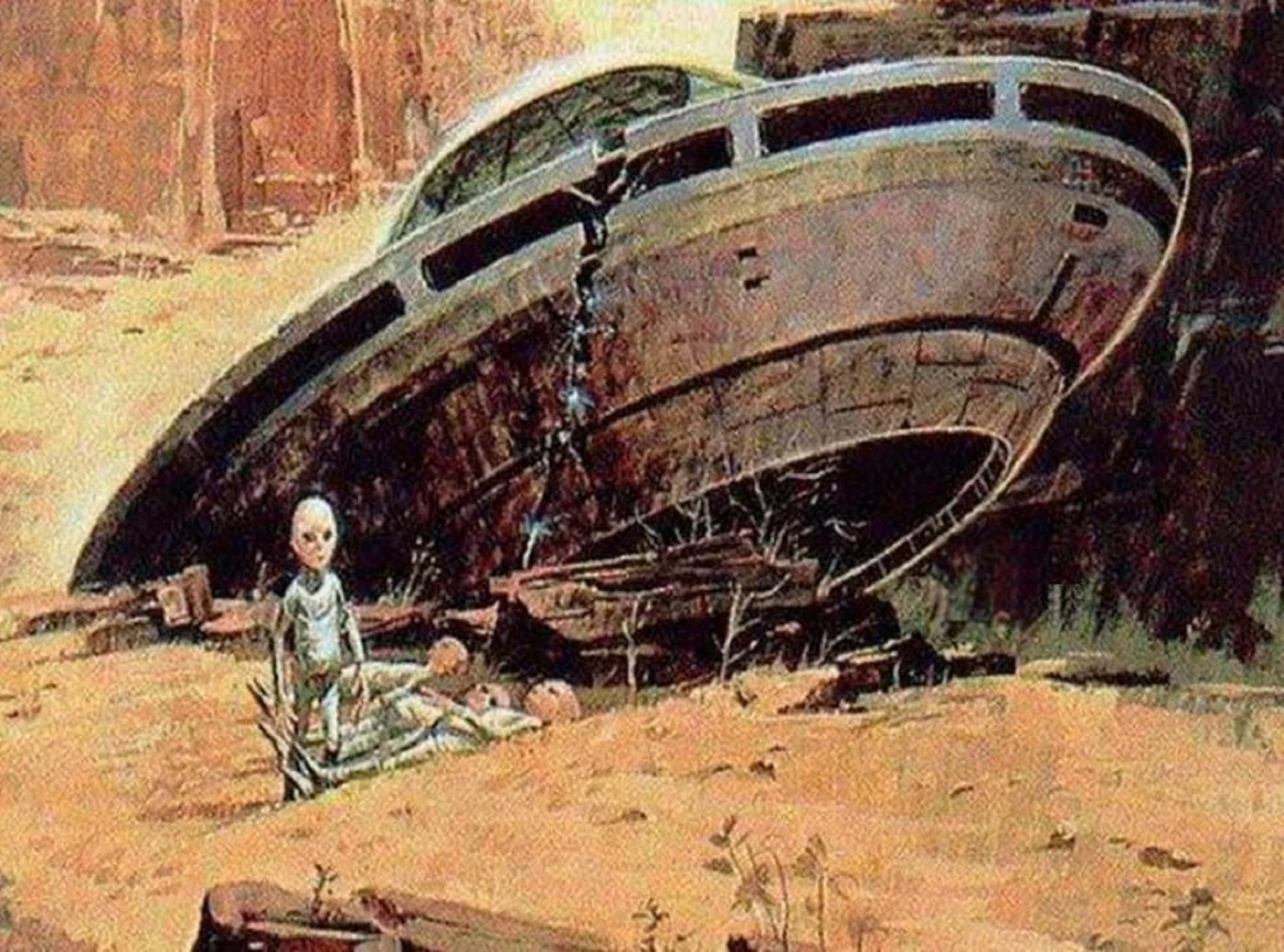 Fallout 4 разбившийся корабль инопланетян фото 73