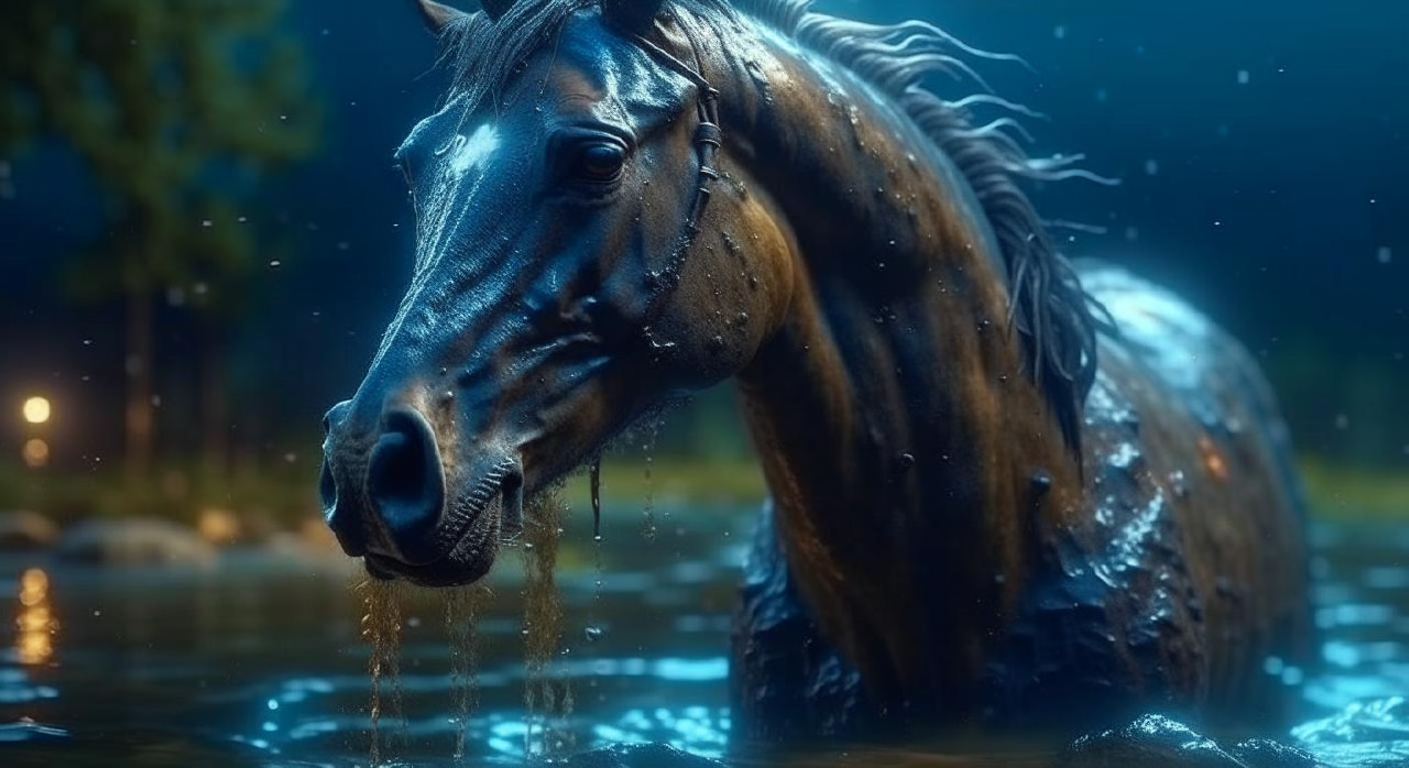 Эх-Ушге — опасный водяной конь