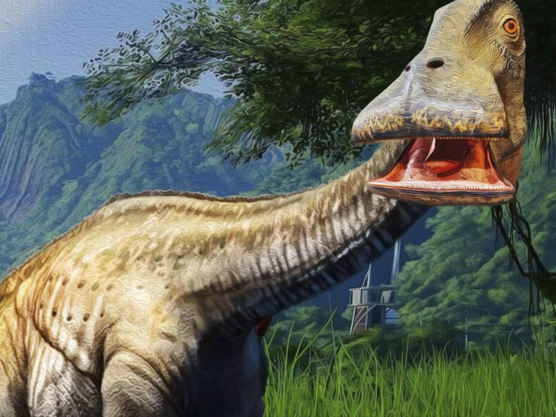 Какой динозавр сильнее. Нигерзавр(Nigersaurus). Nigersaurus динозавр. Динозавр 500 зубов. Самый красивый динозавр.