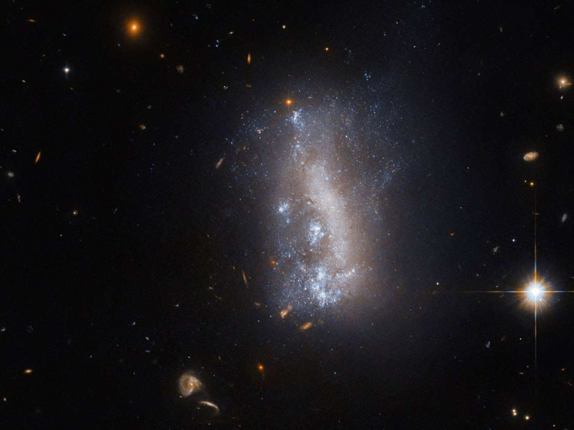 Карликовая галактика LEDA 42160