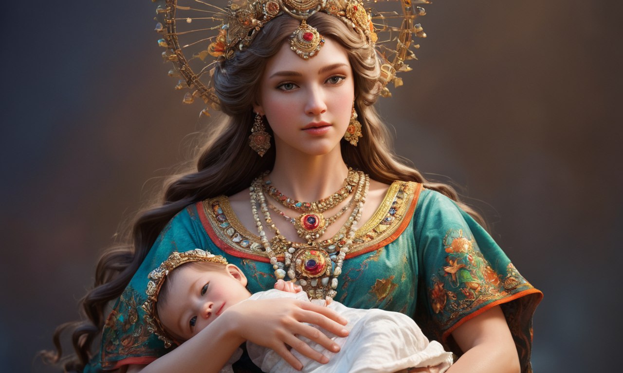 Дану - богиня, олицетворение материнства