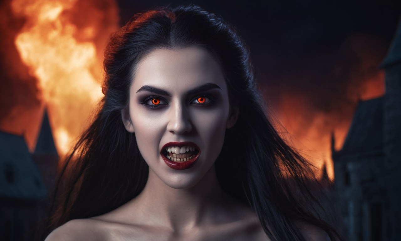 Лангсуир - вампир, представляющий собой призрак красивой женщины