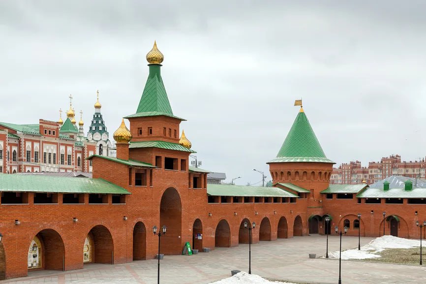 Царевококшайский кремль в Йошкар-Оле