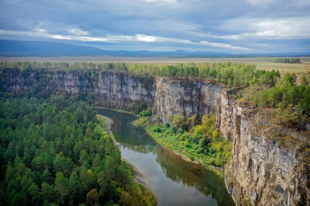 Река Ай — самый крупный приток реки Уфы