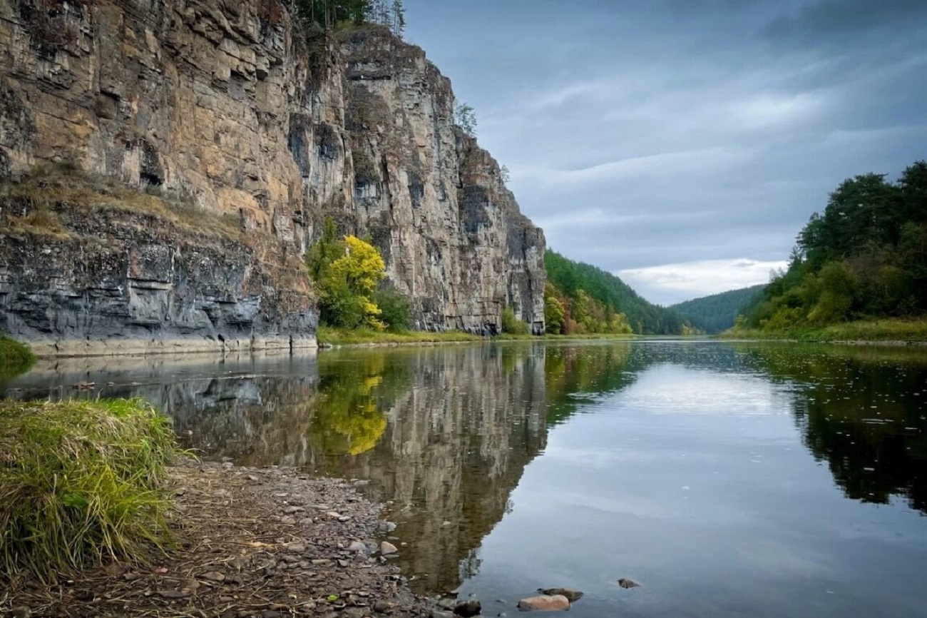 Река Ай — самый крупный приток реки Уфы