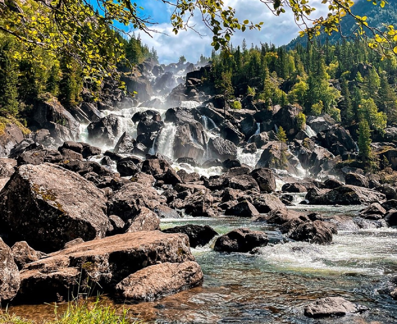 Водопад Учар (Чульчинский водопад)