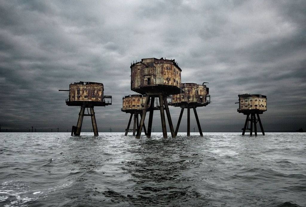 Морские форты Манселла: ржавеющие в Северном море