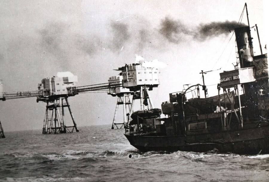 Морские форты Манселла: ржавеющие в Северном море